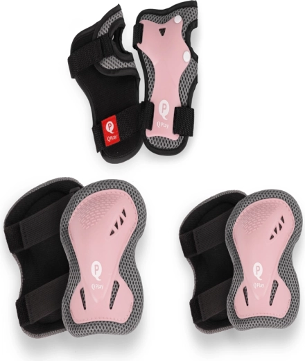 Qplay kids protective gear coral pink size S (3–5 years)