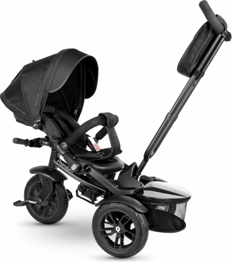 Comfortable parent steering and storage space for trips