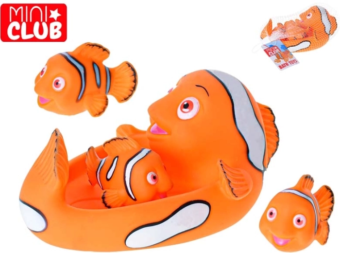Mini Club bath fish with little fish 19.5 cm