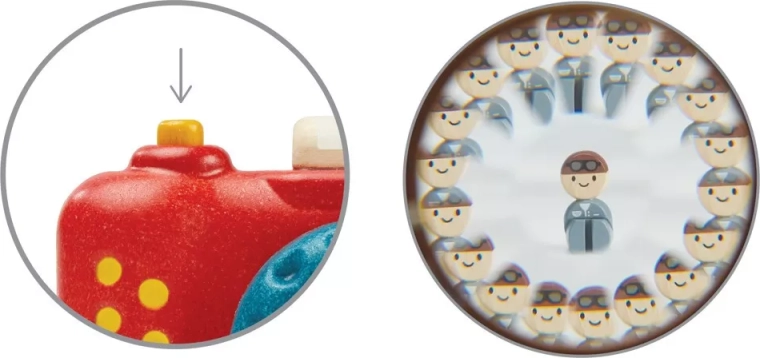 Kaleidoscopic lens for playful “photography”