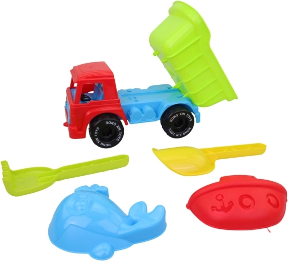 Dump truck for more realistic play