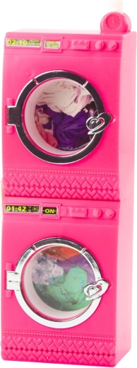 Rotating drum for a real washing effect