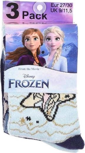 3 different Frozen designs in one pack