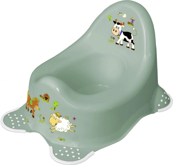Laste pott Funny Farm roheline