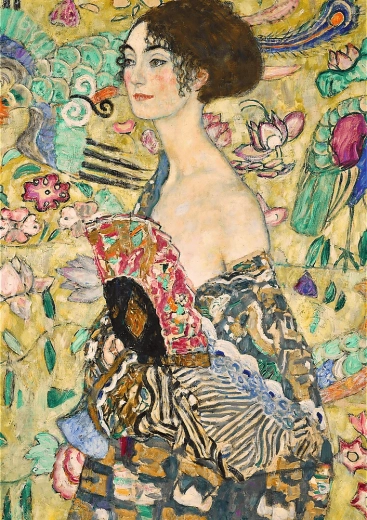 Puzzle Art Collection Daam lehvikuga 1000 tükki