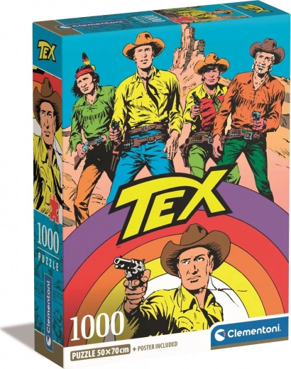 Iconic TEX comic motif