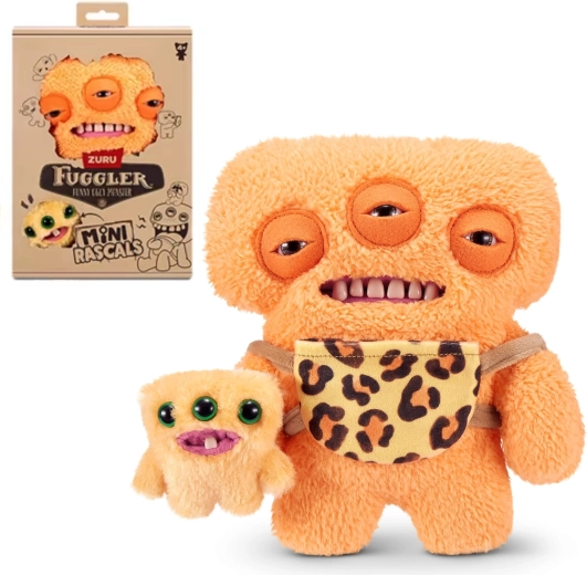 Spin Master Fuggler mini rascals annoyed alien + baby fugg (double trouble) - 1 tk