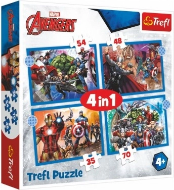 Pusle 4-in-1 Julged Avengers