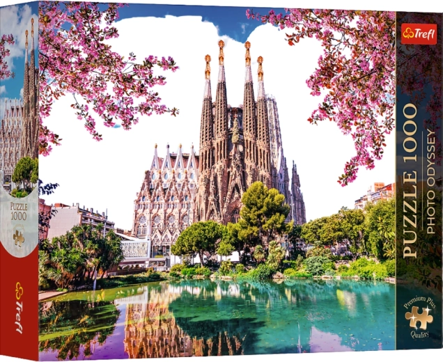 Puzzle 1000 tükki Photo Odyssey: Sagrada Família, Barcelona – Trefl