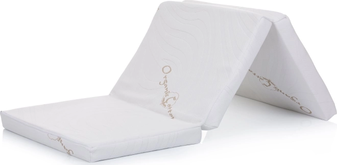 Kokkupandav laste madrats 120 × 60 cm orgaanilisest puuvillast Chipolino