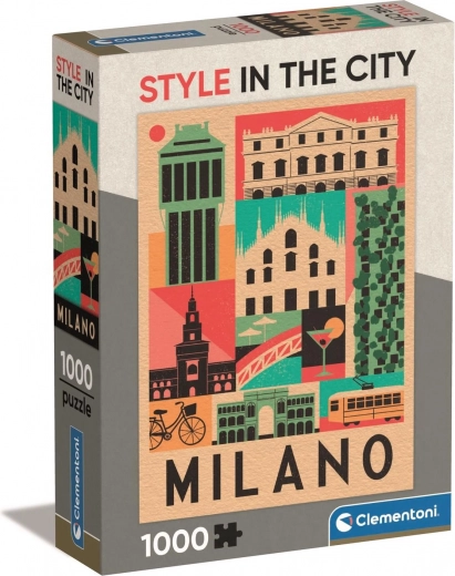 Milano ikooniline motiiv tipptasemel trükikvaliteediga