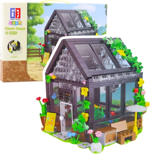Mini Greenhouse Building Kit – Garden House 588 pieces