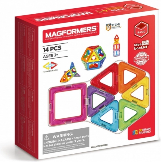 Magnetiline ehituskomplekt Magformers 14 osaga