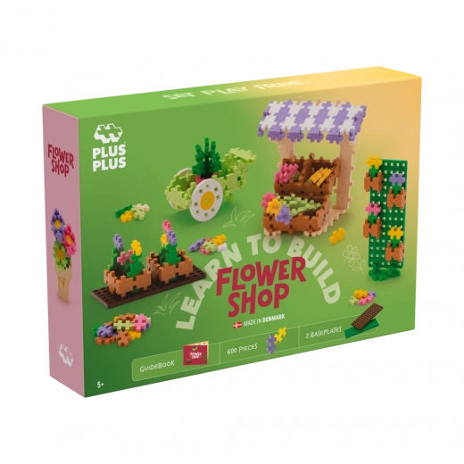 Plus-Plus Learn to Build: Florist Shop building set 600 pieces