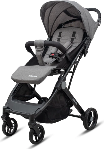 Bimelo Baby Mix ultra-kerge sportkäru, hall
