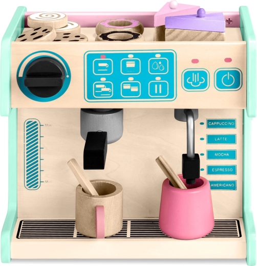 Realistic coffee machine for barista play