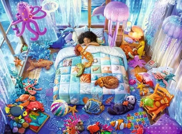 Ravensburger pusle „Veealused unistused“ XXL 150 tükki