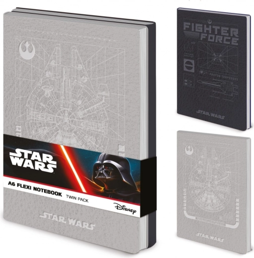 A6 Star Wars Rebel vihikute komplekt