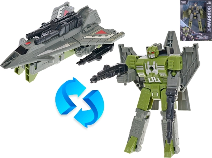 Transforming Fighter Jet – Robot for Kids