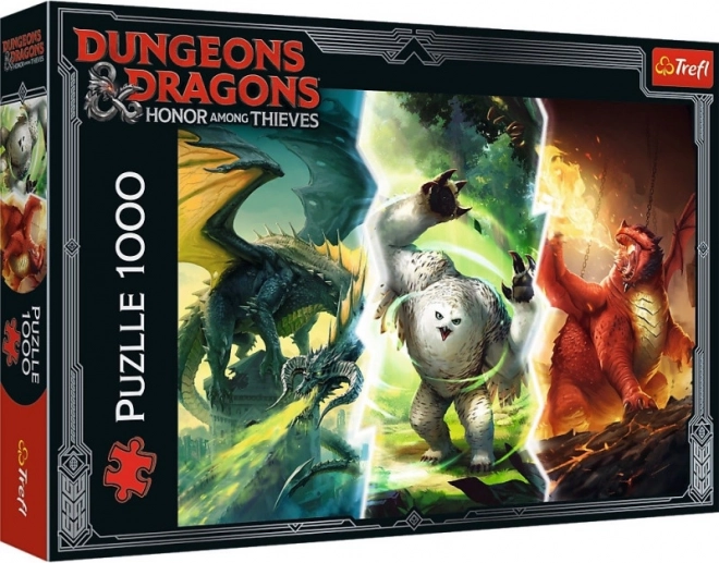 1000-Piece Puzzle Legendary Monsters of FAERÛN – DUNGEONS & DRAGONS