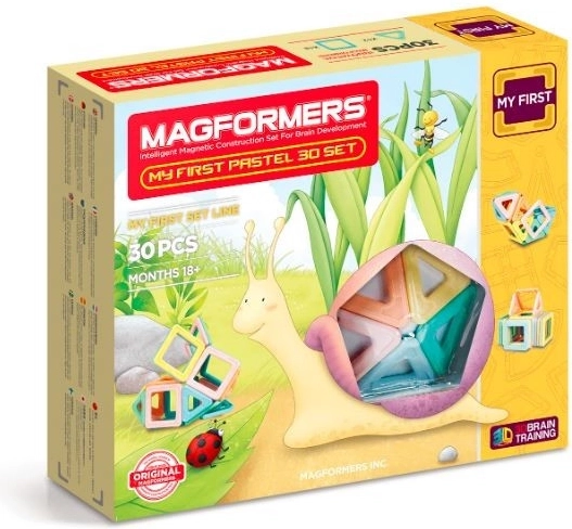 Magnetiline ehituskomplekt Magformers Minu esimene Pastelle