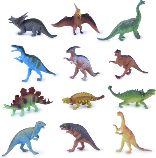 Plastic dinosaur 15–18 cm – figurine for children