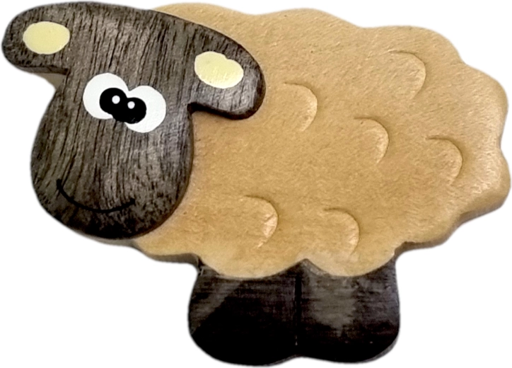 Puidust magnet lammas 2Kids Toys