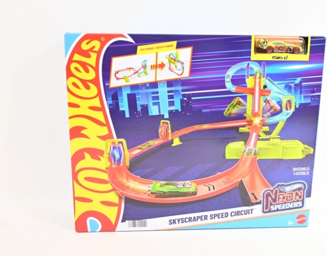 Hot Wheels Neon Speeders Pilvelõhkuja (HPC07)