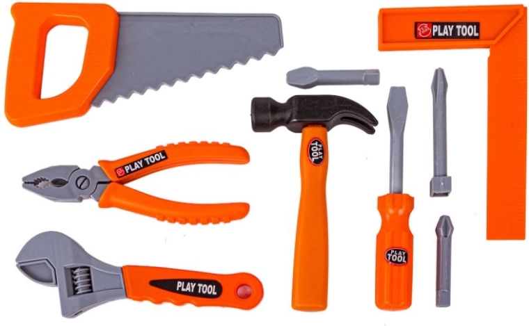 Rich set of tools for creative play