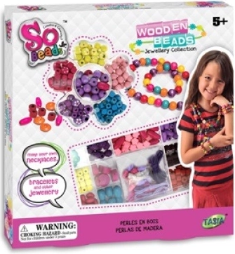 Tasia wooden creative bead set for children