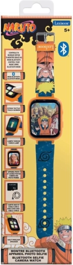 Lexibook Naruto Kids Smartwatch with Bluetooth, Camera and 8GB Card
