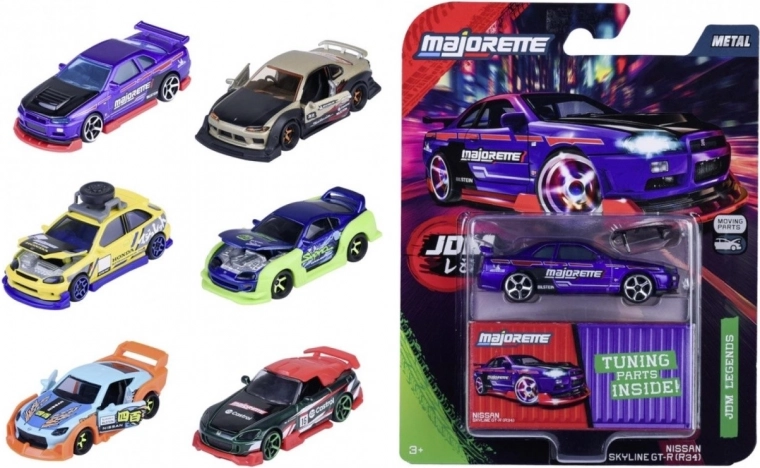 Majorette Japan Legends Deluxe – metallist mänguauto 1:64