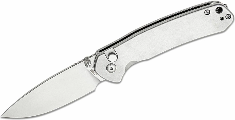 CJRB Pyrite Steel taskunuga 7,9 cm, täismetallist stonewash