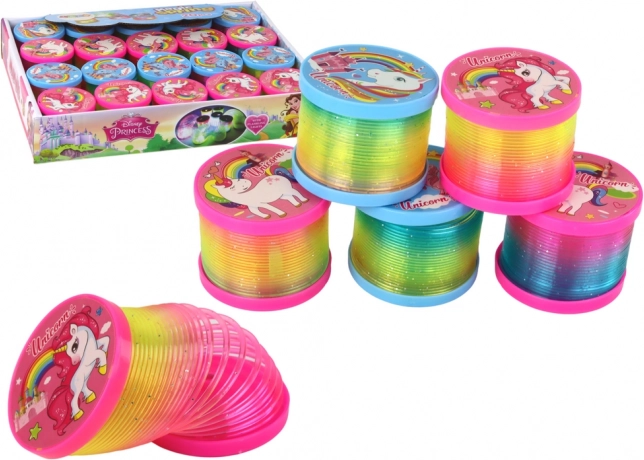 Rainbow Spring with LED Effect – Unicorn Theme