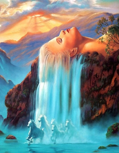 Diamond Painting Dreaming 30 × 40 cm