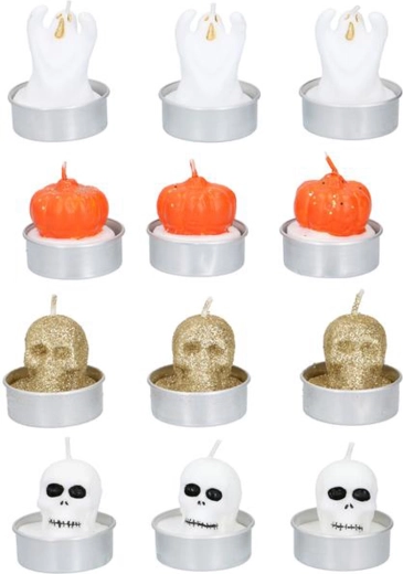 Teeküünlad Halloween – lõhnade segu, 3 tk