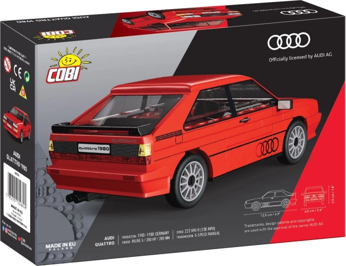 Audi ametlikult litsentseeritud mudel mõõtkavas 1:35