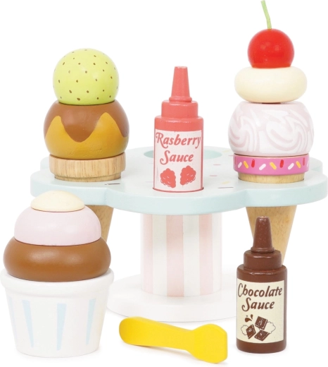 Wooden Ice Cream Shop Carlo's Gelato Le Toy Van