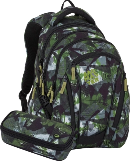 Bagmasteri õpilaskomplekt BAG 26 A, roheline-hall