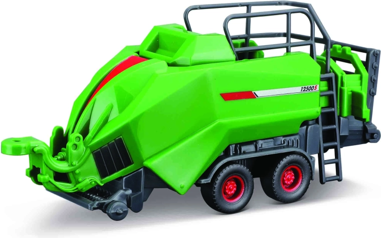 Bburago Farm Gift Set – Fendt 1050 Vario with 3 Trailers (10 cm)