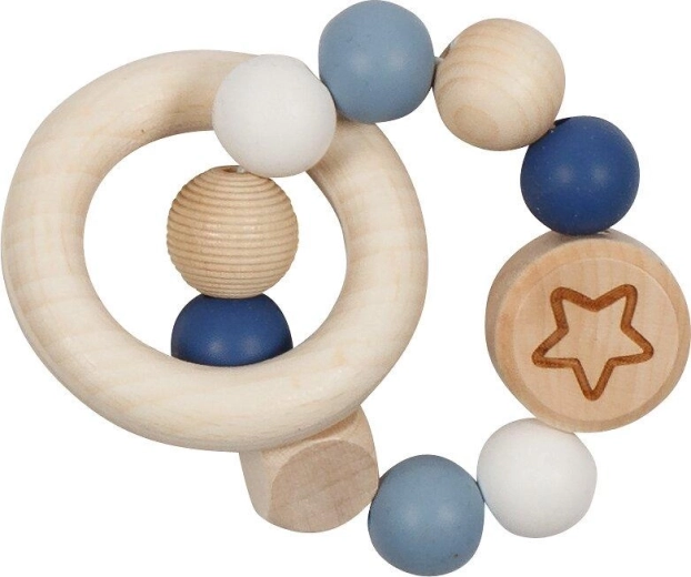 goki baby matt tunnetusrõngas elastse tähega - 1 tk