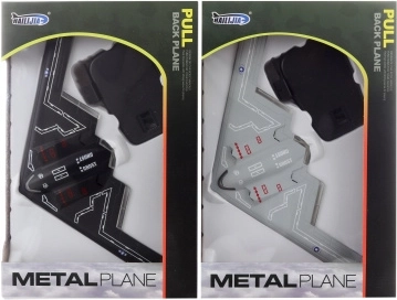 Patareitoitel metallist lennuk tagasiveoga