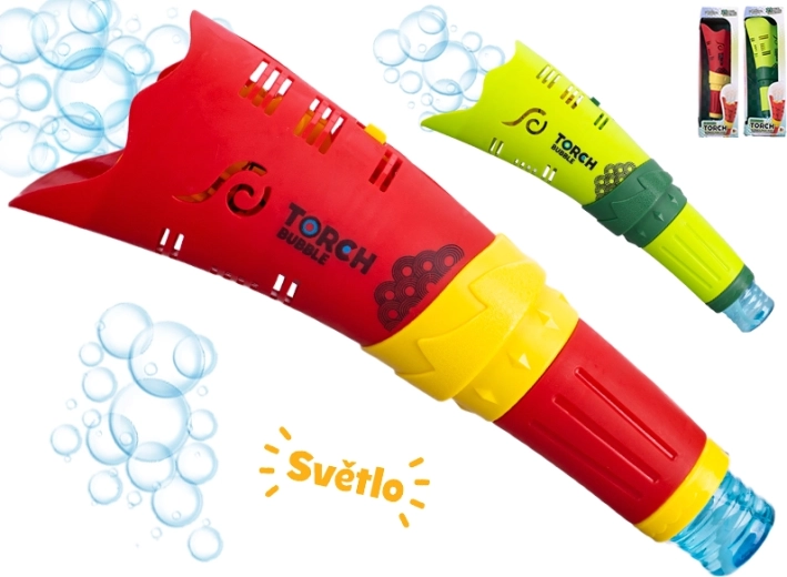 Bubble Torch with LED Effects 26 cm