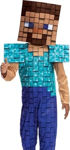 Täielik kostüüm ruutmaskiga