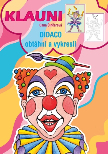 Akim Didaco coloring book clowns - 1 piece