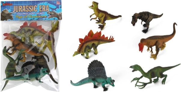 Dinosauruste komplekt lastele – 6 realistlikku figuuri