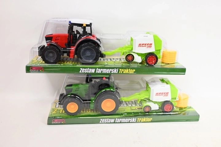 Traktor põllumajandusmasinaga