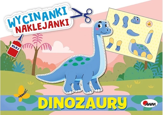 Creative Activity Book: Cut-Outs and Stickers – Dinosaurs