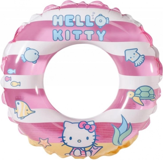 Ujumisrõngas HELLO KITTY 50 cm roosa