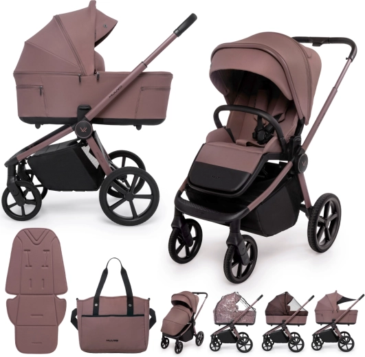 Muuvo Fold kombineeritud lapsevanker 2in1 cocoa